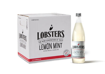LOBSTERS LEMON MINT - 1 carton/12 bottles - 500 ml